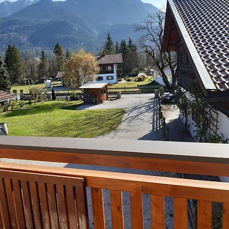 Ferienwohnung Haus Sunnawind Wallgau Exterior foto