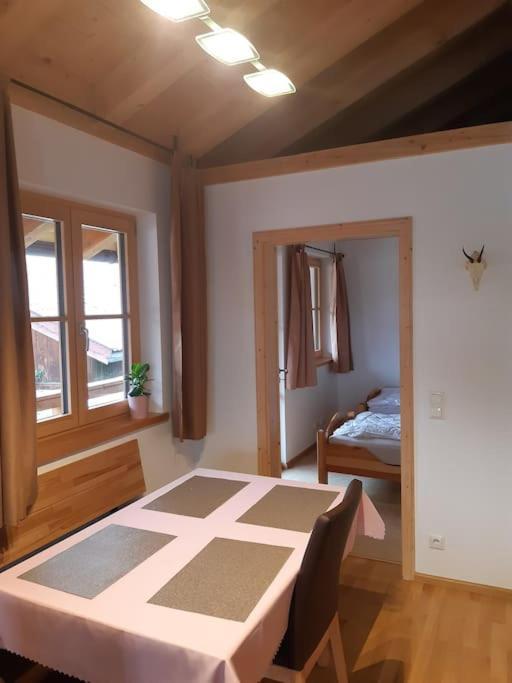 Ferienwohnung Haus Sunnawind Wallgau Exterior foto
