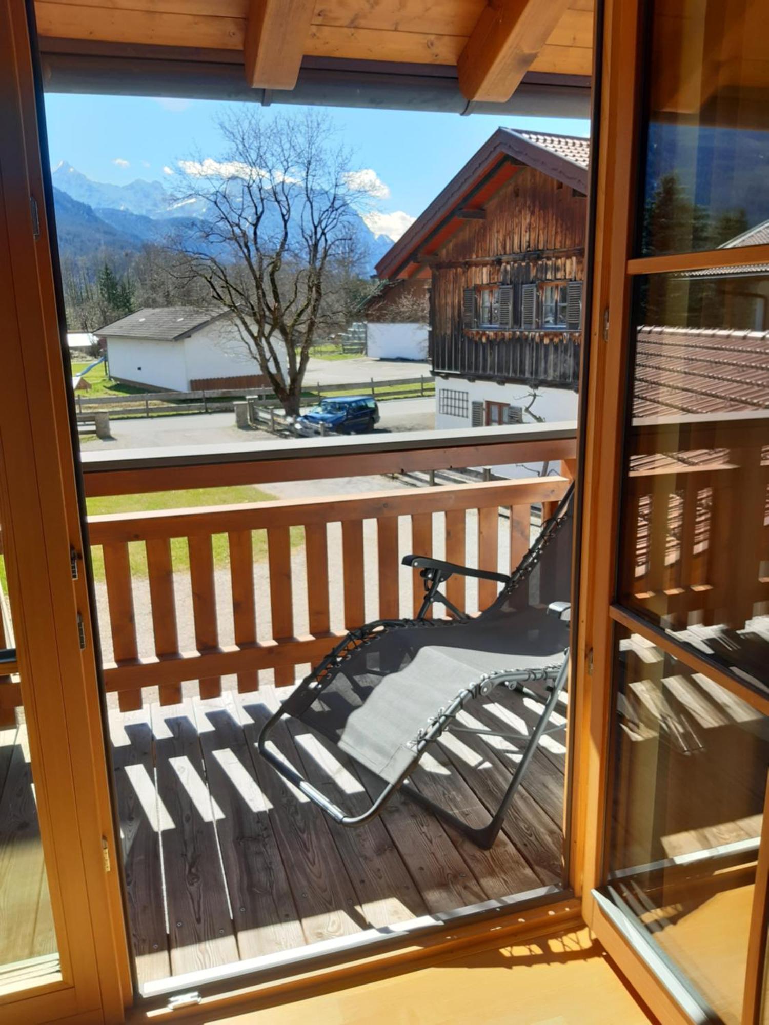 Ferienwohnung Haus Sunnawind Wallgau Exterior foto
