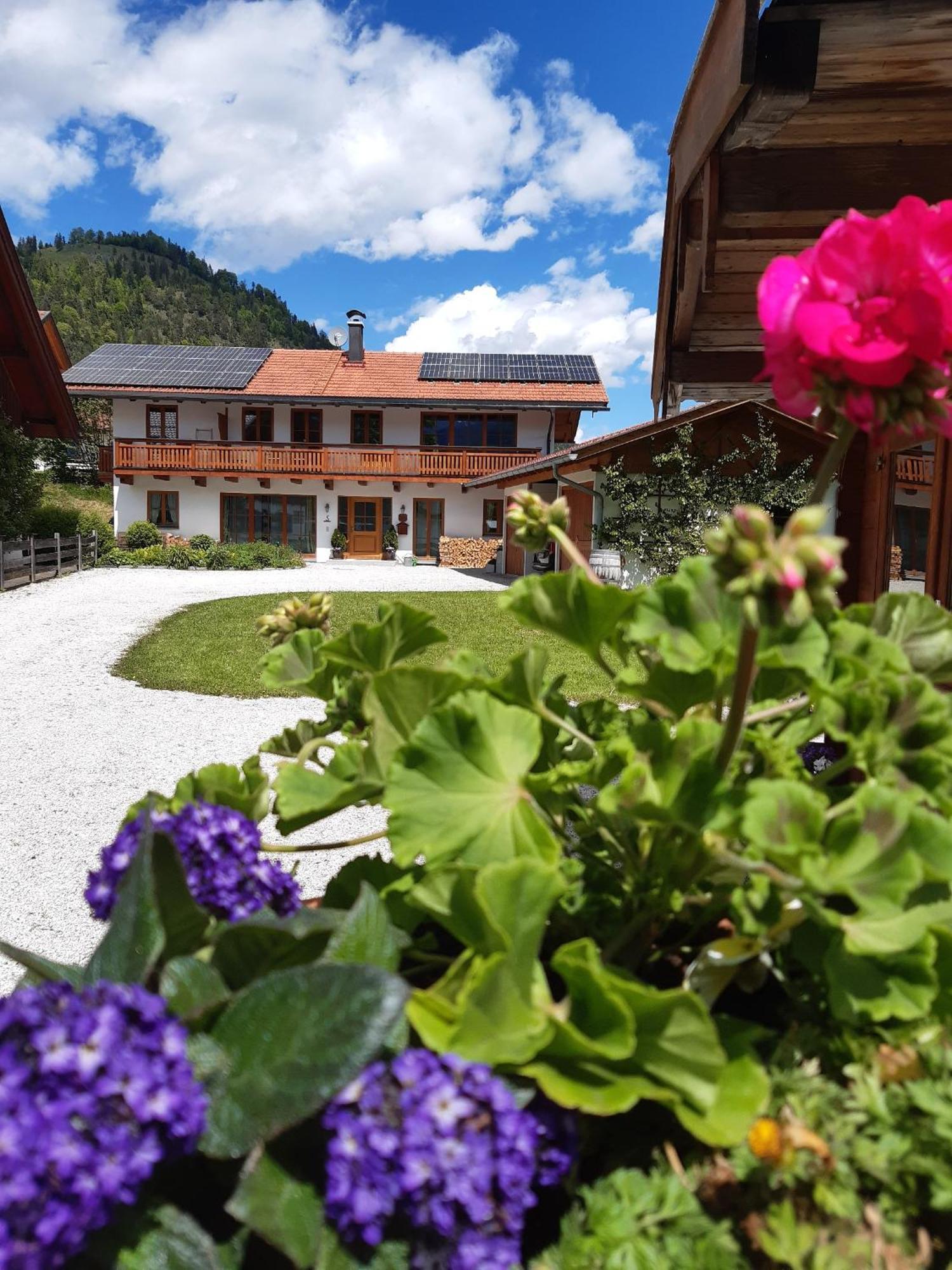 Ferienwohnung Haus Sunnawind Wallgau Exterior foto