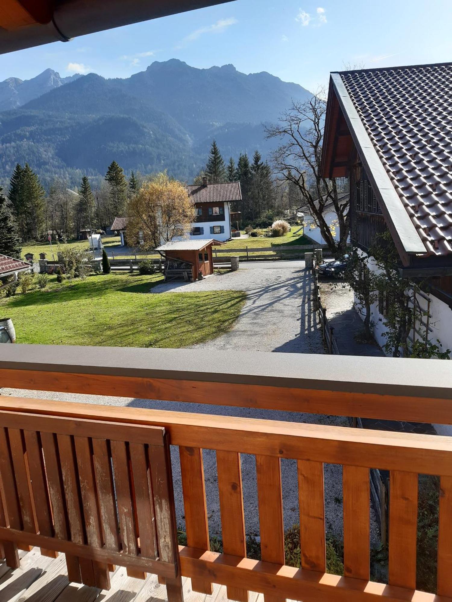 Ferienwohnung Haus Sunnawind Wallgau Exterior foto